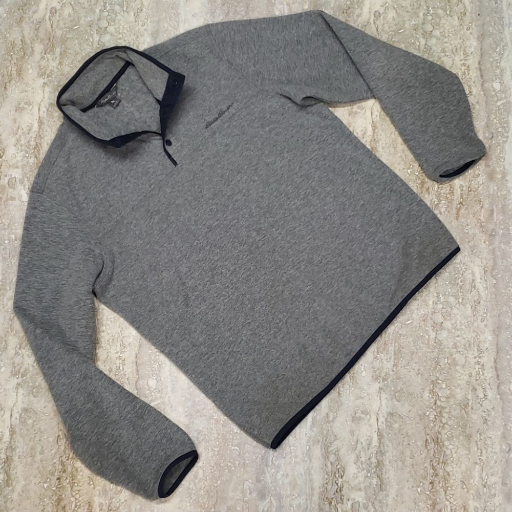 EDDIE BAUER MENS FLEECE PULLOVER SIZE M